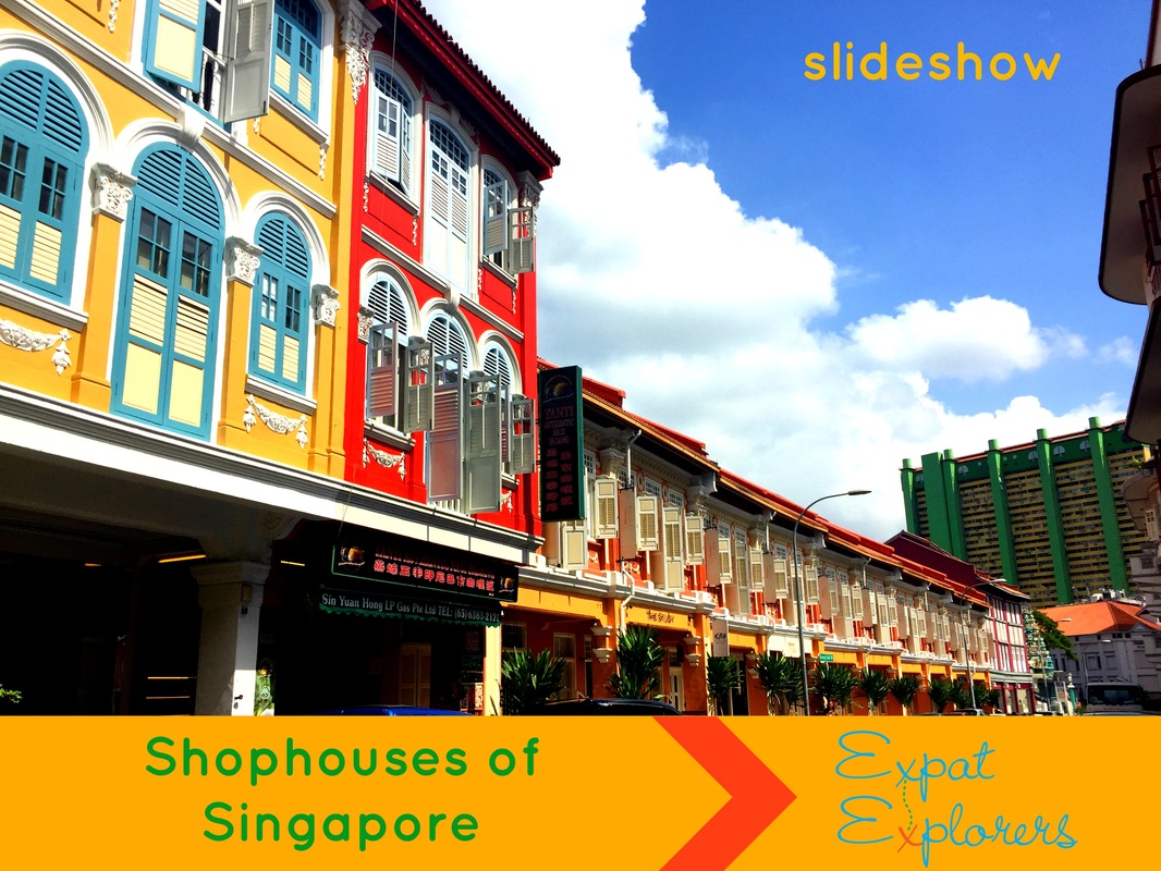 Shophouses in Singapore travel