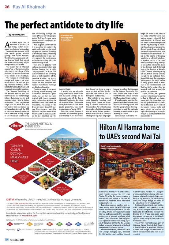 Article: Ras al Khaimah - the perfect antidote to Dubai