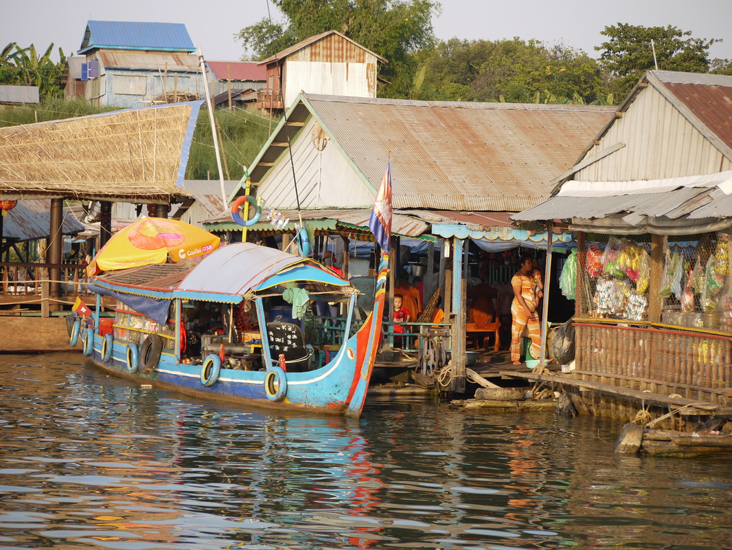 Life on the water, Phnom Penh, Cambodia